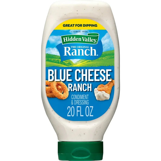 Salsa Hidden Valley Ranch Blue Cheese Ranch Tamaño Grande 591 mL