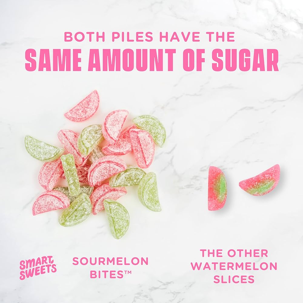 Gomitas Sandía Smart Sweets Bajo en Azúcares 50g