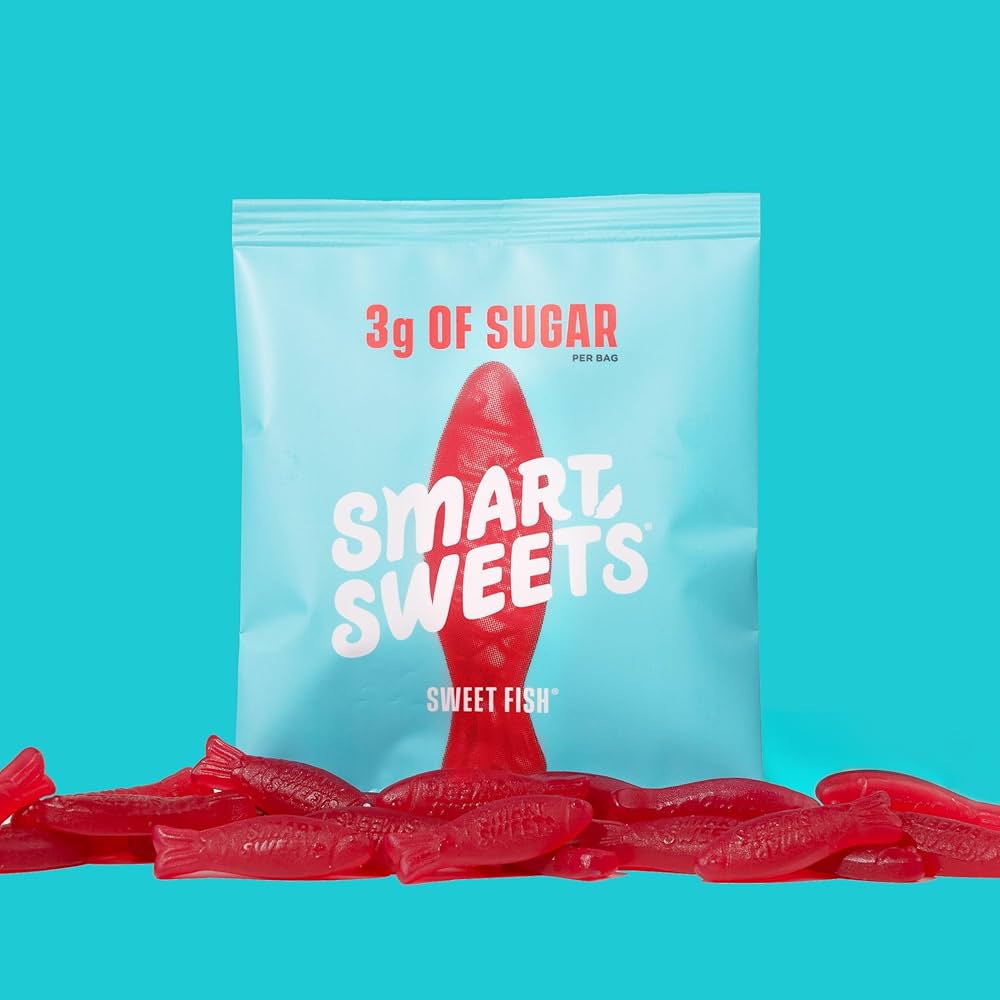 Gomitas Sweet Fish Smart Sweets Bajo en Azúcares 50g