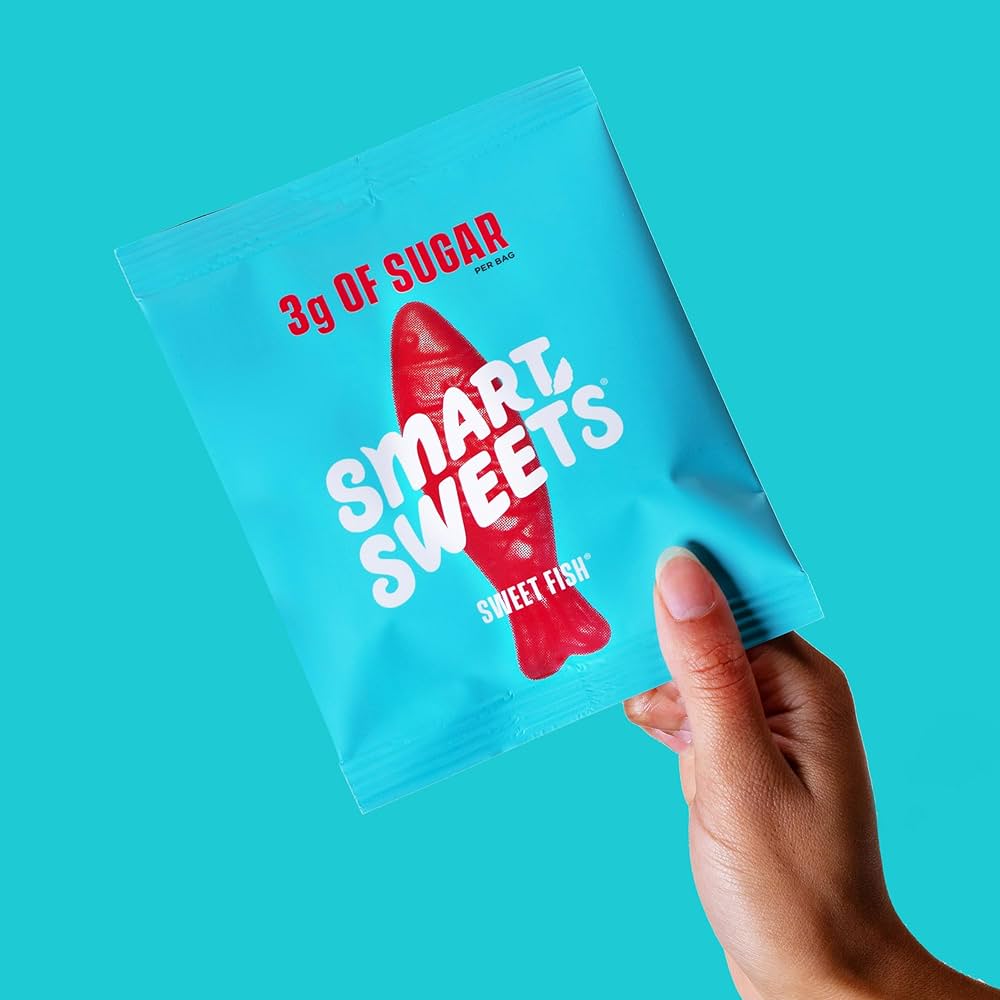 Gomitas Sweet Fish Smart Sweets Bajo en Azúcares 50g