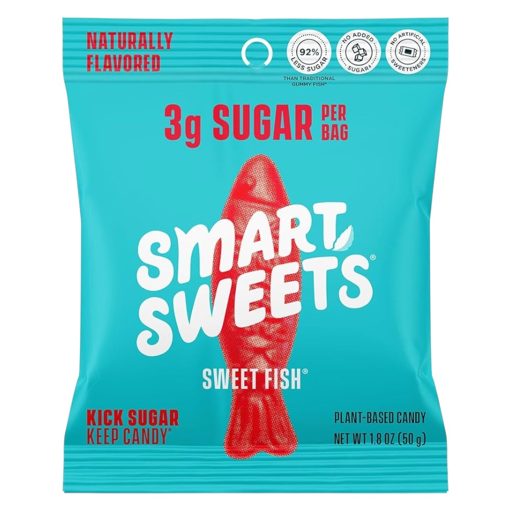 Gomitas Sweet Fish Smart Sweets Bajo en Azúcares 50g