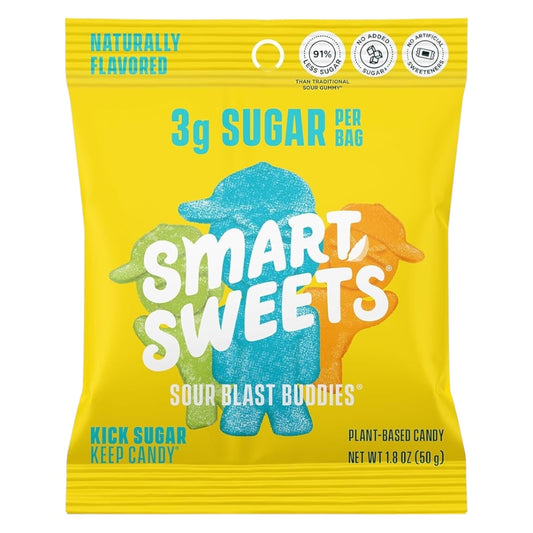 Gomitas Ácidas Smart Sweets Bajo en Azúcares 50g
