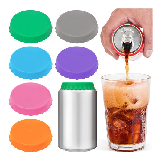 Tapa de Silicona Reutilizable para Latas x1 - Color a Elección
