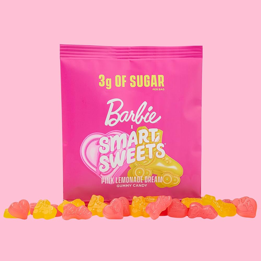 Gomitas Barbie x Smart Sweets Pink Lemonade Dream Bajo en Azúcares 50g