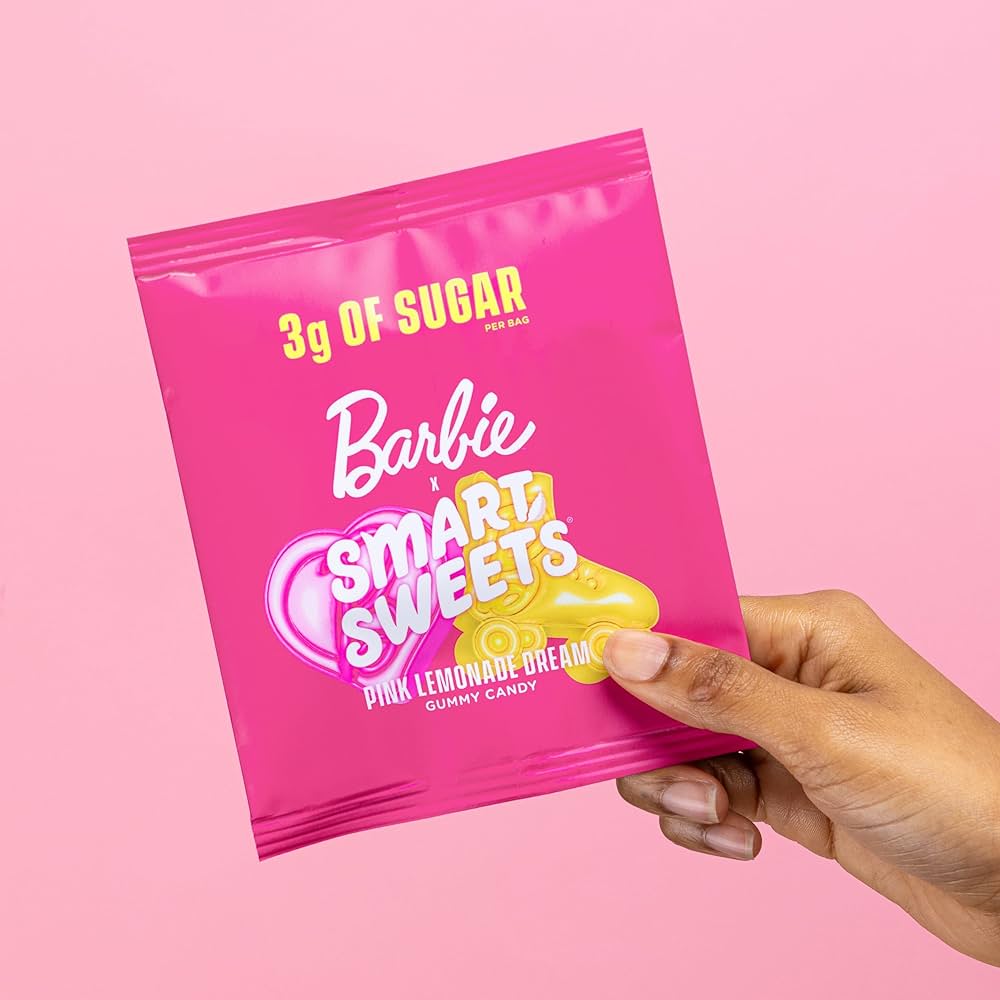Gomitas Barbie x Smart Sweets Pink Lemonade Dream Bajo en Azúcares 50g