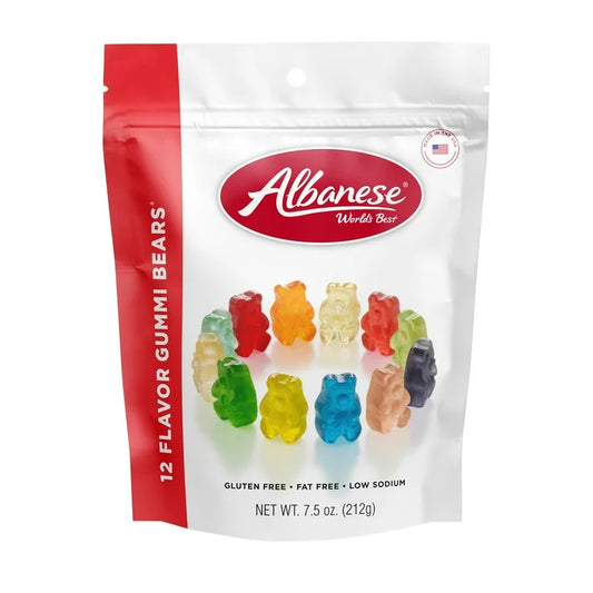 Gomitas Gluten Free Albanese Gummy Bears Tamaño Grande 212g