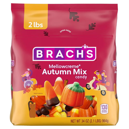 HALLOWEEN: Caramelos Brach’s Mellowcreme Autum Mix Candy 964g