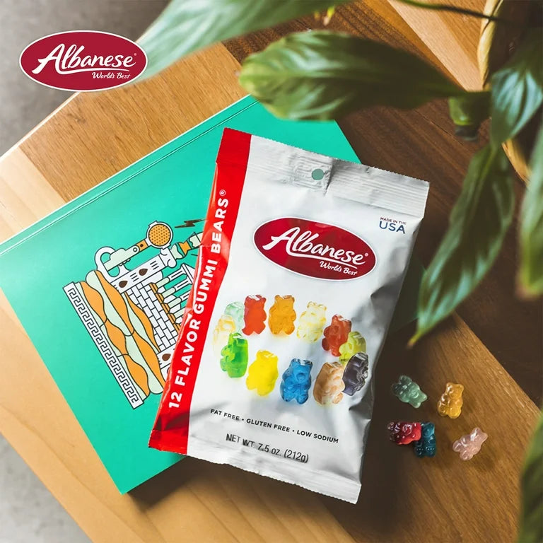 Gomitas Gluten Free Albanese Gummy Bears Tamaño Grande 212g