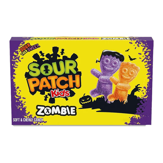 HALLOWEEN: Gomitas Sour Patch Kids Zombie Orange & Raspberry 100g