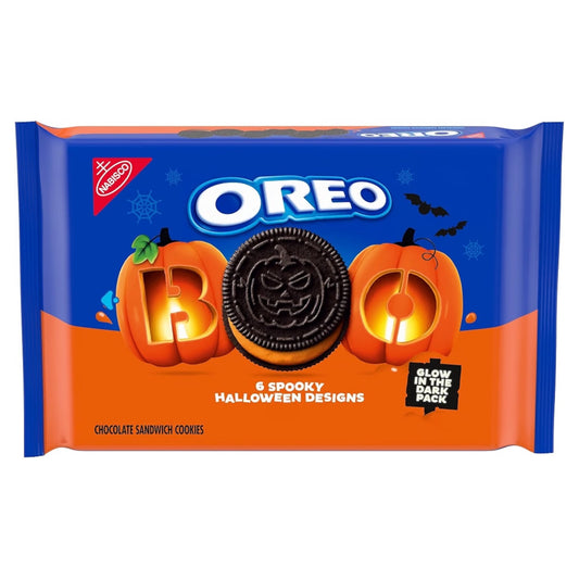 HALLOWEEN: Oreo Boo Orange Creme Tamaño Grande 530g