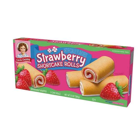 Rollos Little Debbie Fresa x6 Unidades - 369g