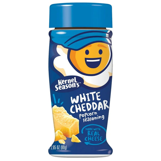 Sazonador Palomitas de Maíz Kernel Season’s Queso Cheddar Blanco 80g
