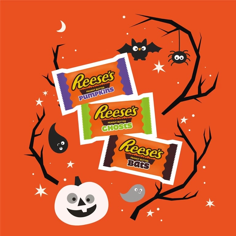 HALLOWEEN: Chocolates Reese’s Jumbo Bag 408g