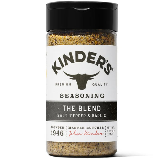 Condimento Kinder’s The Blend Sal, Pimienta & Ajo Premium Quality Tamaño Grande 177g