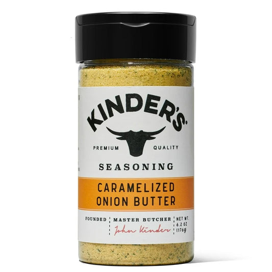 Condimento Kinder’s Caramelized Mantequilla de Cebolla Premium Quality Tamaño Grande 141g