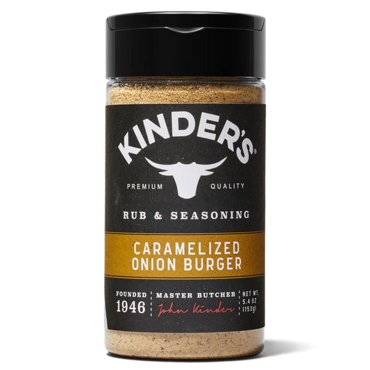 Condimento Kinder’s Caramelized Onion Burger Premium Quality Tamaño Grande 153g