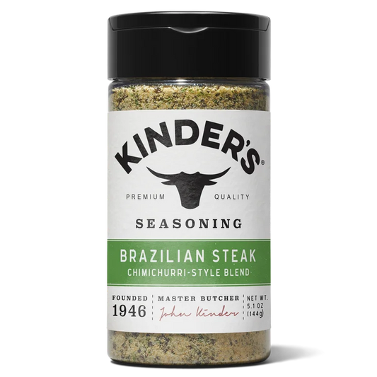 Condimento Kinder’s Brazilian Steak Chimichurri Premium Quality Tamaño Grande 144g