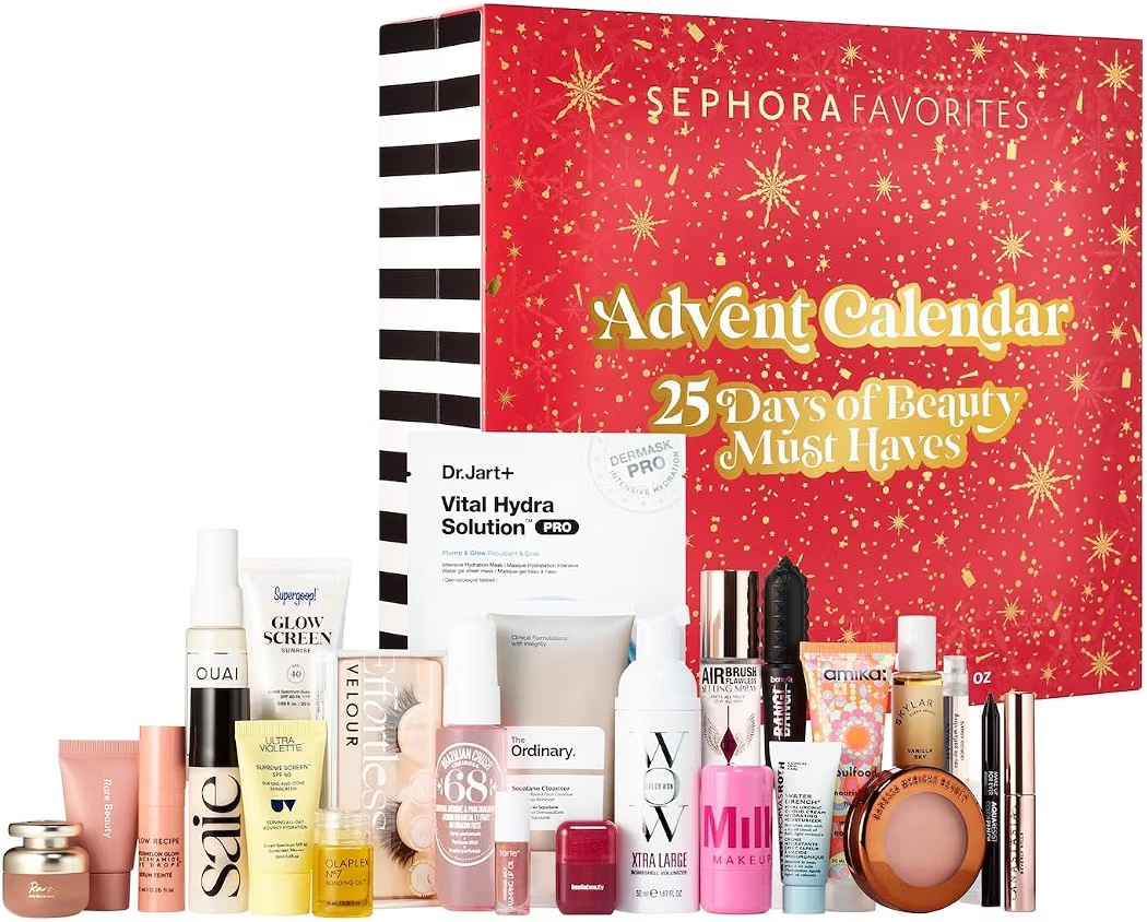 NAVIDAD: Calendario de Adviento Sephora Favorites 25 Days of Beauty Must Haves