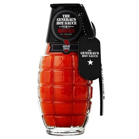 Salsa Picante The General’s Hot Sauce Dead Red 180 mL