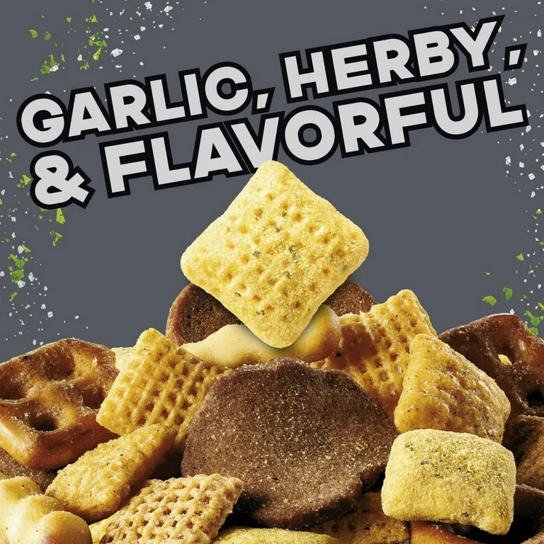 Mezcla Snacks Chex Mix Bold Ajo & Hierbas Tamaño Familiar 382g