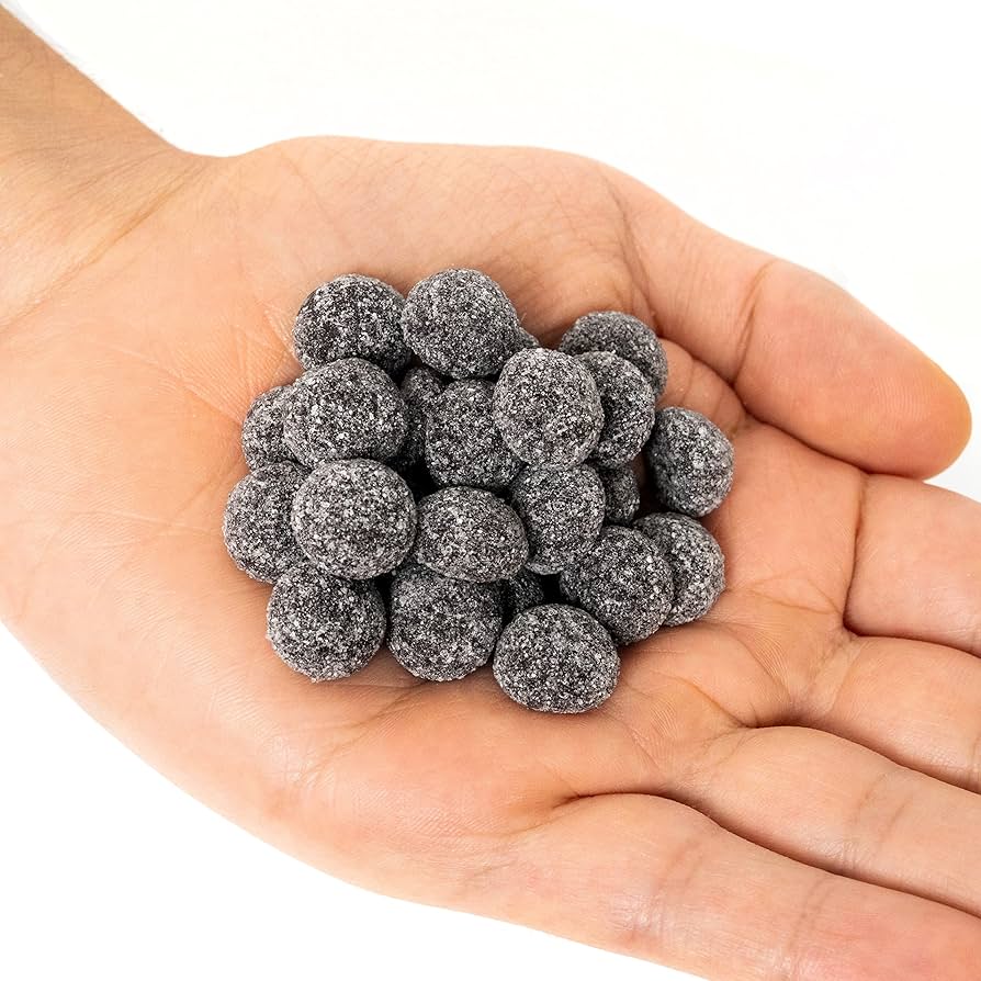 NAVIDAD: Gomitas Sour Patch Kids Coal Black Raspberry 88g