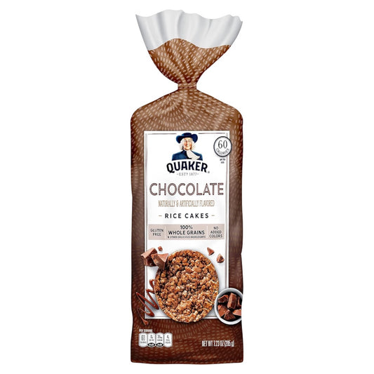 Pasteles de Arroz Quaker Rice Cakes Chocolate 205g