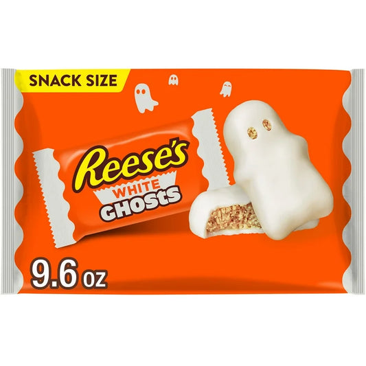 HALLOWEEN: Reese’s White Creme Mantequilla de Maní Fantasmas 272g