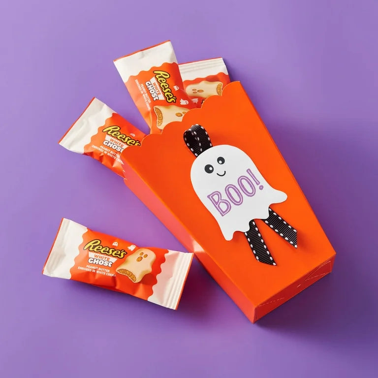 HALLOWEEN: Reese’s White Creme Mantequilla de Maní Fantasmas 272g