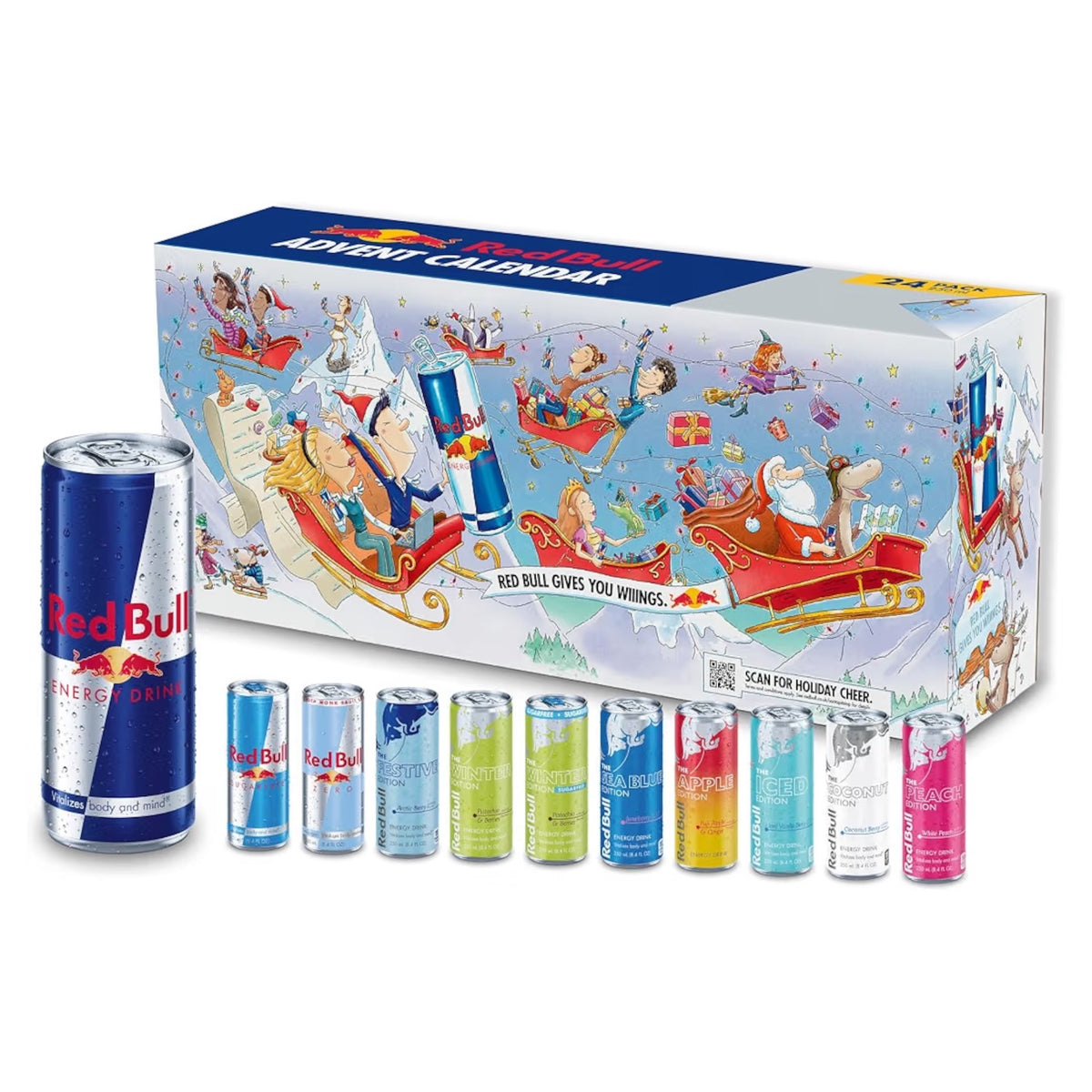 NAVIDAD: Calendario de Adviento Red Bull 24 Días
