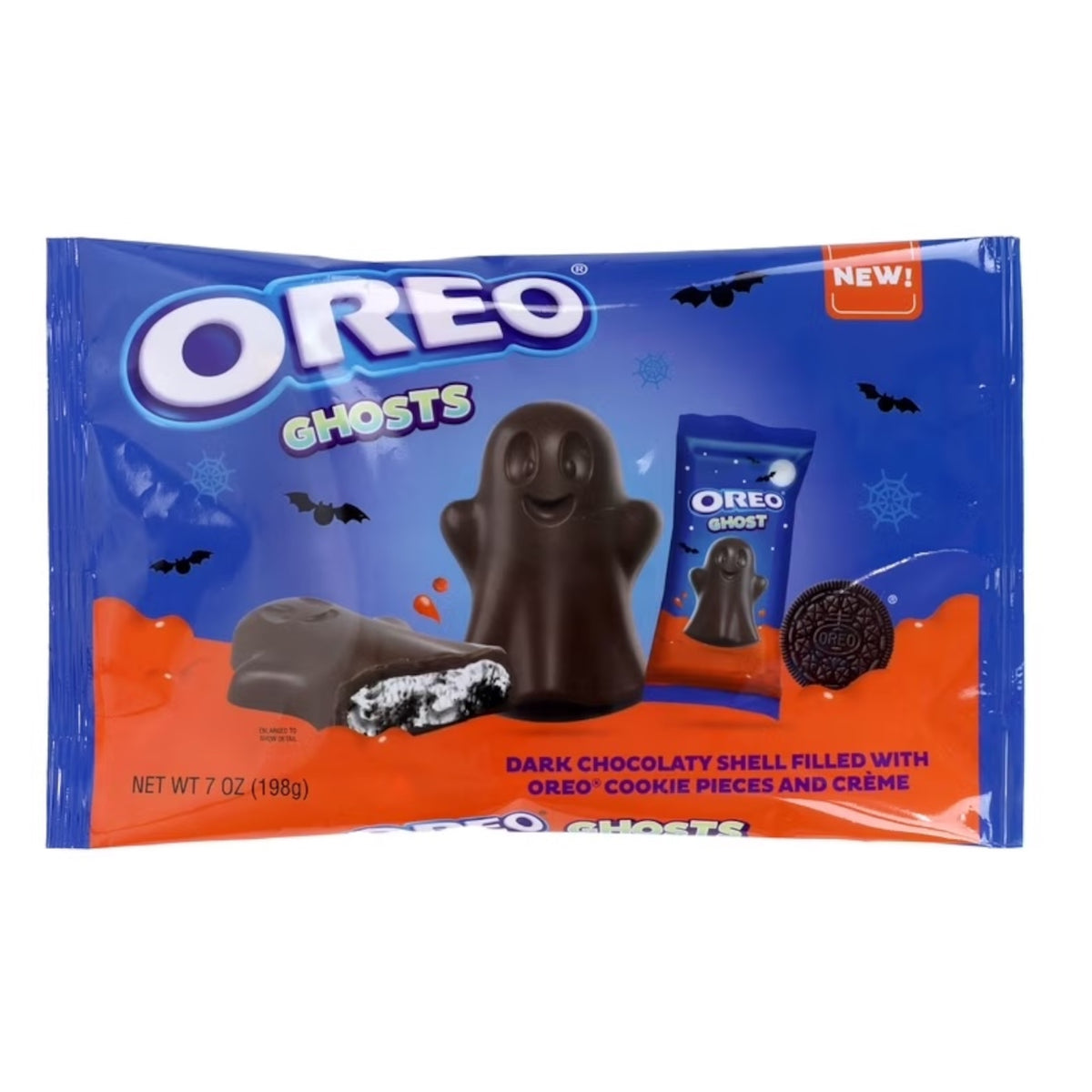 HALLOWEEN: Chocolates Oreo Ghosts Cookies & Crème 198g