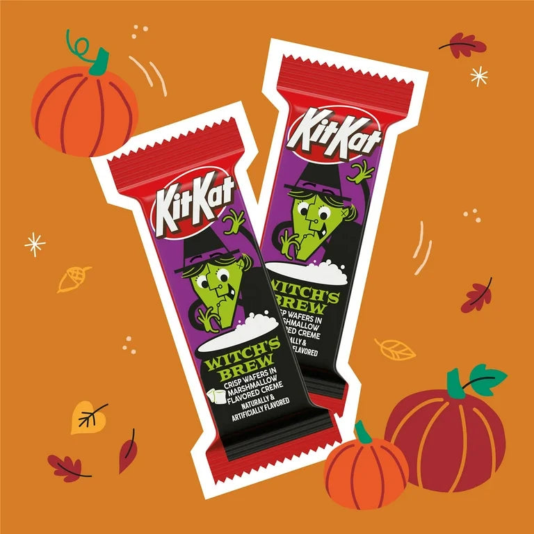 HALLOWEEN: Kit Kat Witch’s Brew Crema de Marshmallow 277g