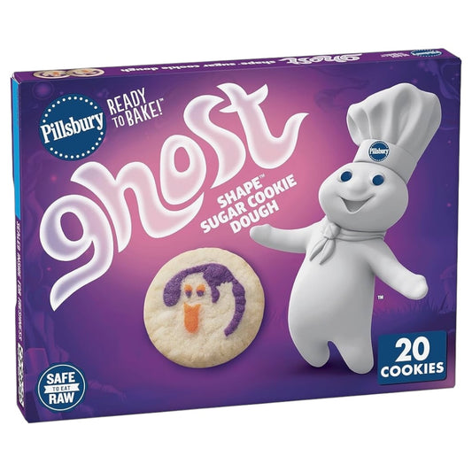 HALLOWEEN: Galletas Pillsbury Ghost Listas para Hornear x20 Unidades