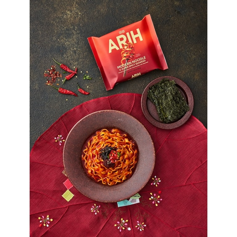 Fideos ARIH Modern Noodle K-Super Spicy Seaweed 130g