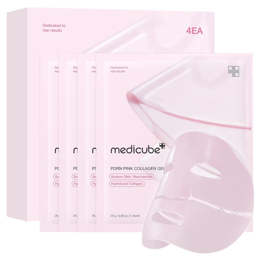 Máscara Medicube PDRN Pink Collagen Gel 28g - 4 Unidades