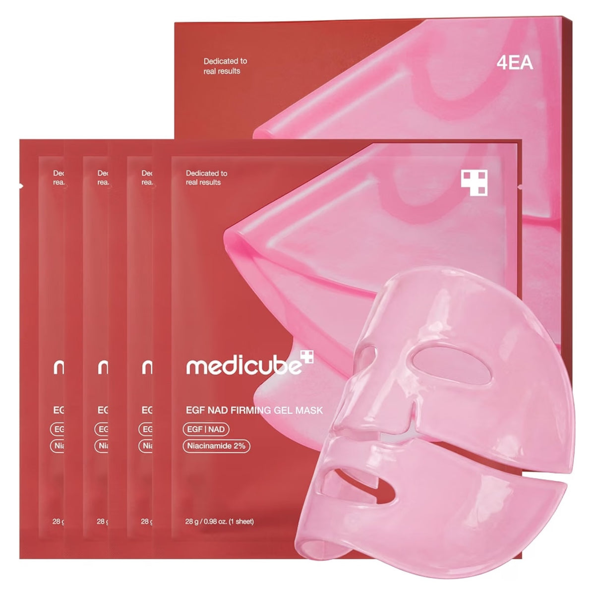 Máscara Medicube EGF NAD Firming Gel 28g - 4 Unidades