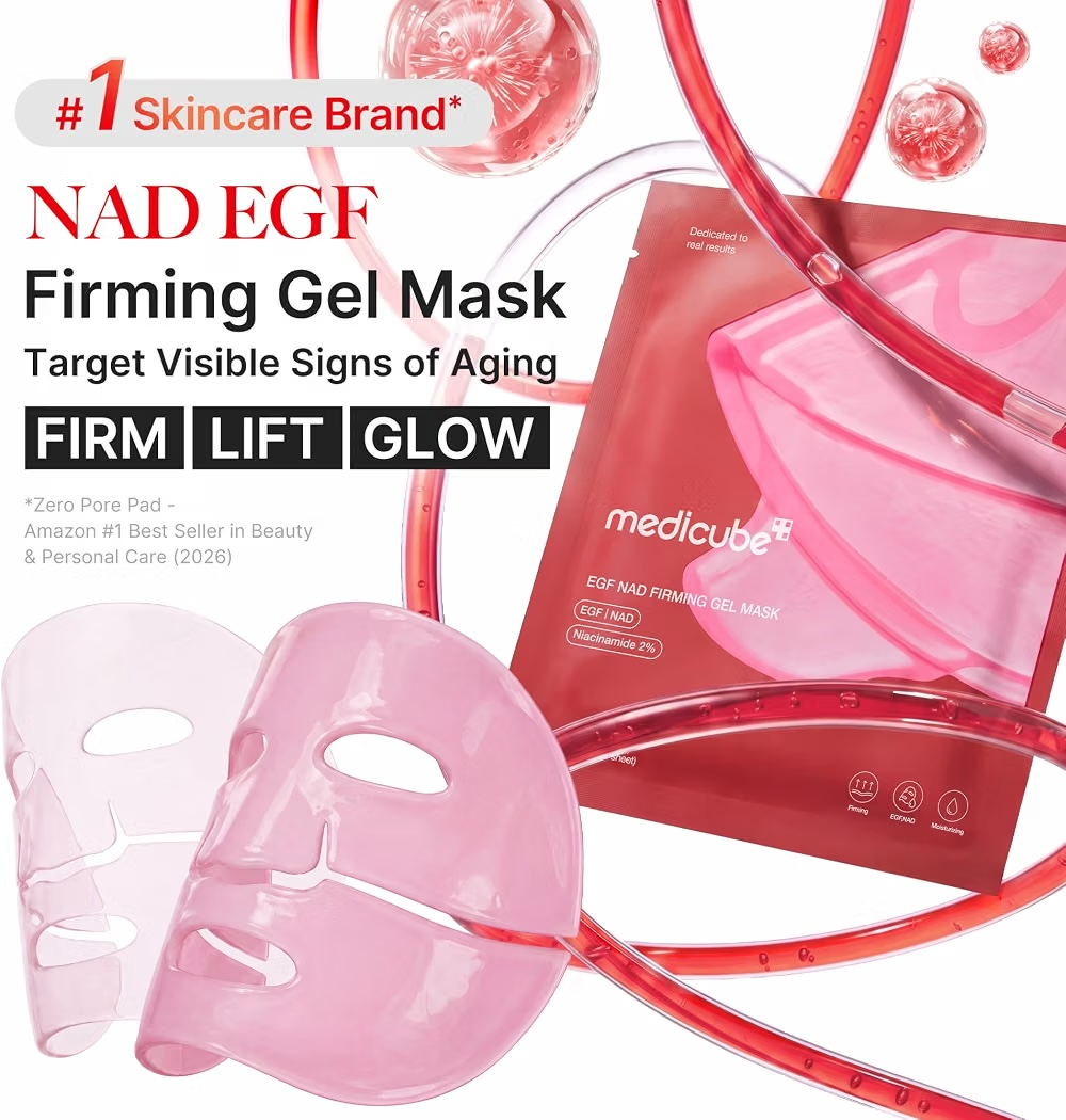 Máscara Medicube EGF NAD Firming Gel 28g - 4 Unidades