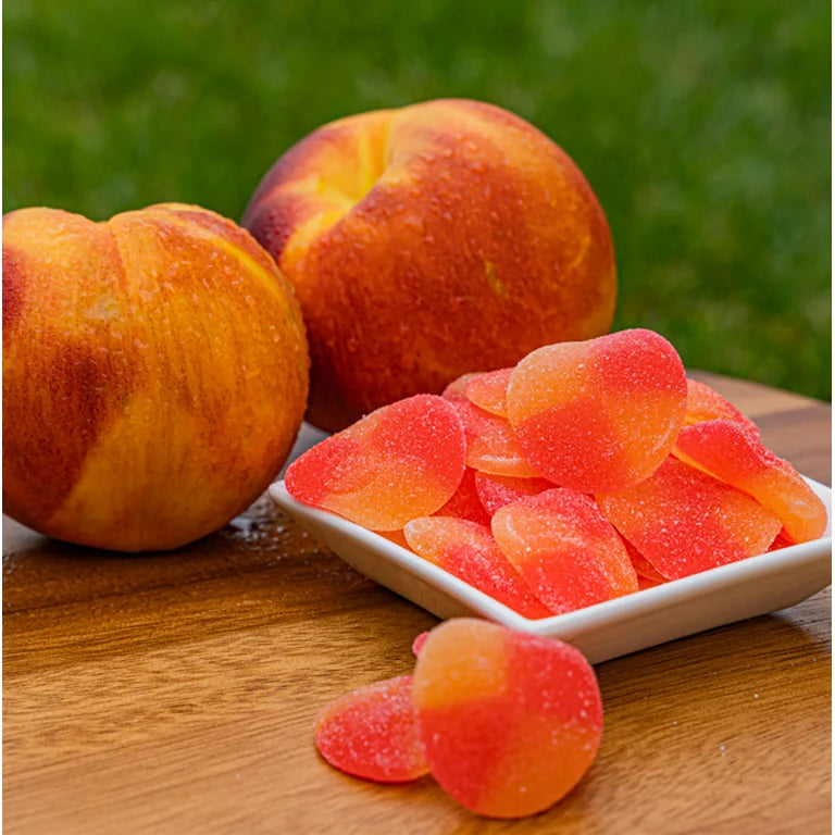 Gomitas Haribo Peaches Durazno Tamaño Grande 227g