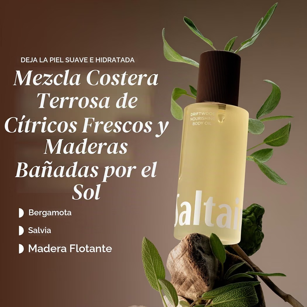 Aceite Hidratante Corporal Saltair Driftwood Nourishing Body Oil 118 mL