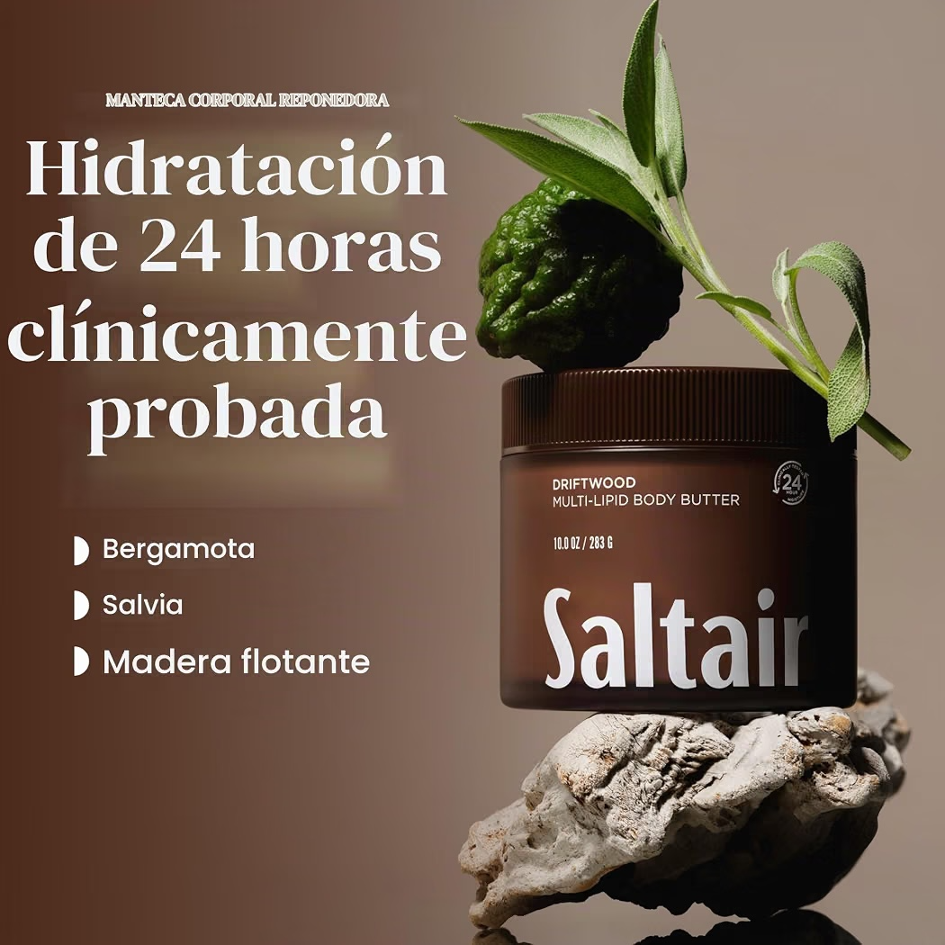 Mantequilla Hidratante Corporal Saltair Driftwood Multi-Lipid Body Butter 283g