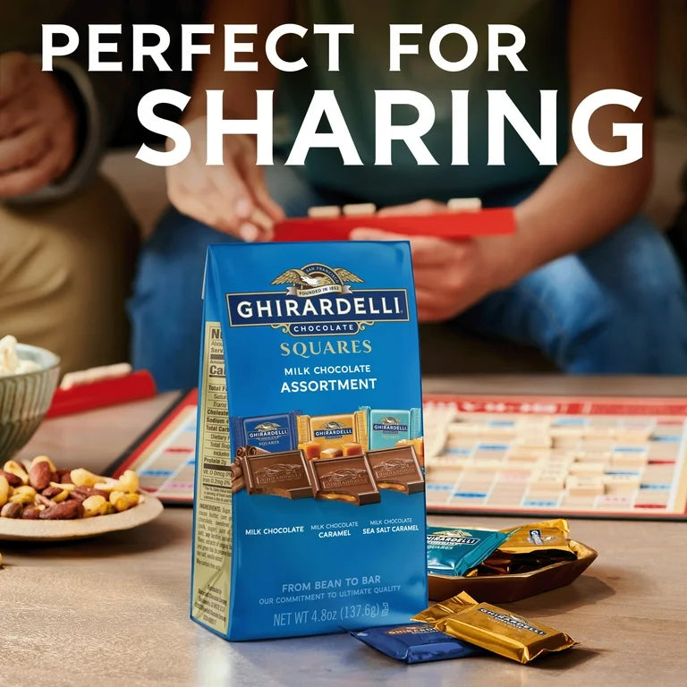 Chocolates Ghirardelli Squares Surtido 137g