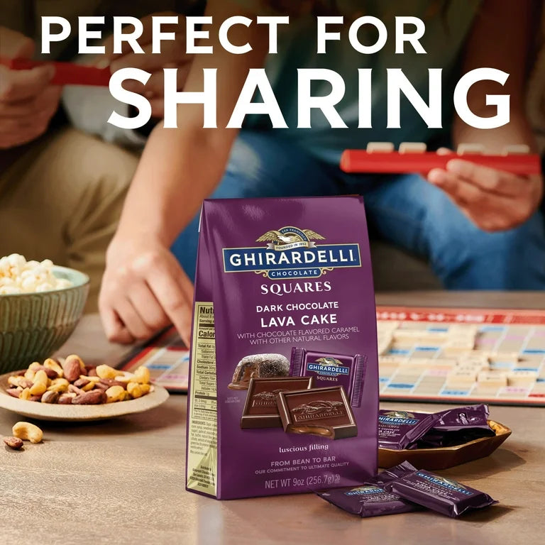 Chocolates Ghirardelli Squares Dark Chocolate Lava Cake 151g