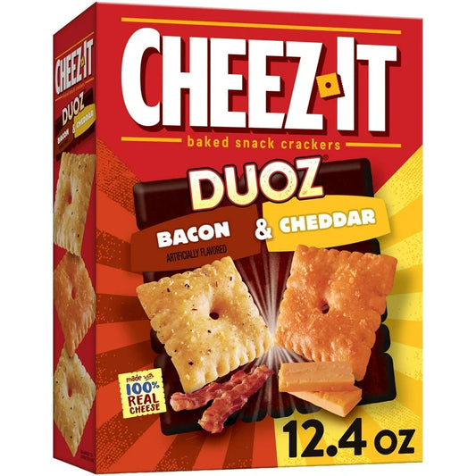 Snack Cheez-It Duoz Bacon & Cheddar Tamaño Grande 350g