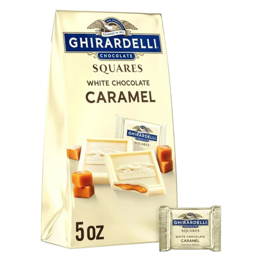 Chocolates Ghirardelli Squares White Chocolate Caramel 142g