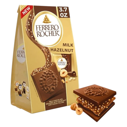 Chocolates Rellenos Ferrero Rocher Premium Leche + Avellanas x10 Unidades - 104g