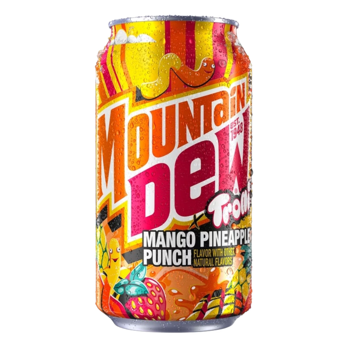 Mountain Dew Trolli Mango Pineapple Punch 355 mL
