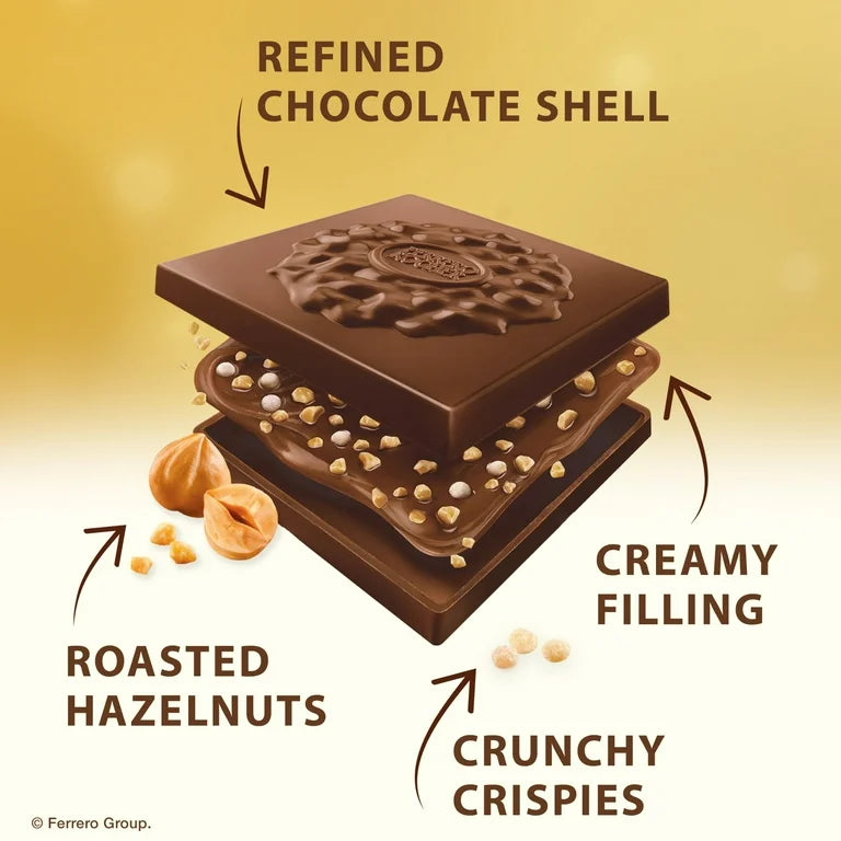 Chocolates Rellenos Ferrero Rocher Premium Surtidos x10 Unidades - 104g