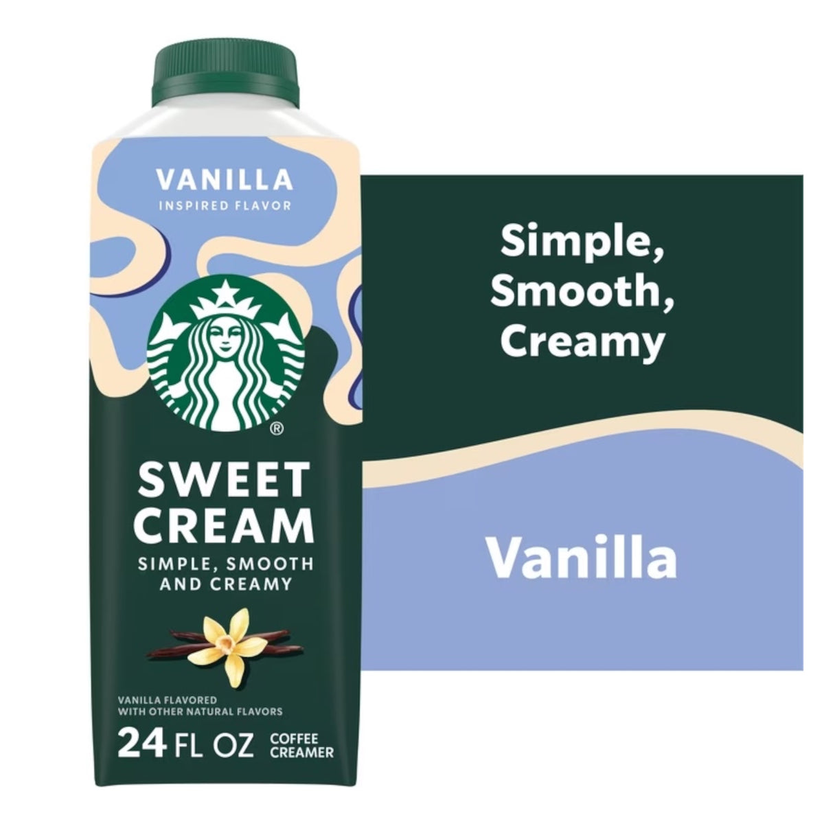 Crema Café Starbucks Vanilla Sweet Cream 710 mL