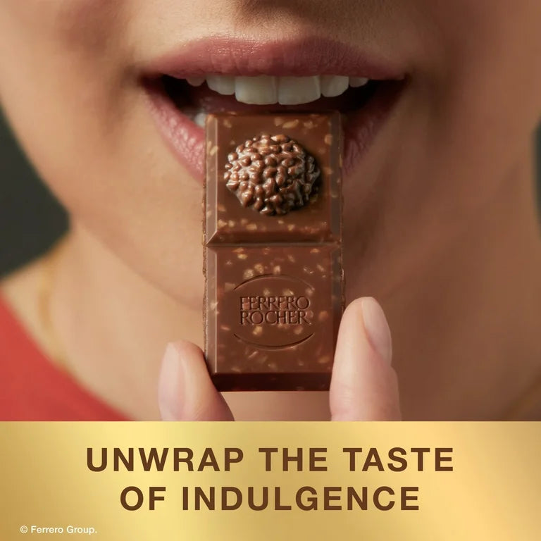 Chocolate Leche + Avellanas Ferrero Rocher 87g