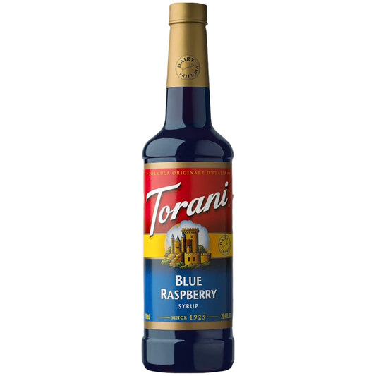 Sirope Torani Blue Raspberry Tamaño Grande 750 mL