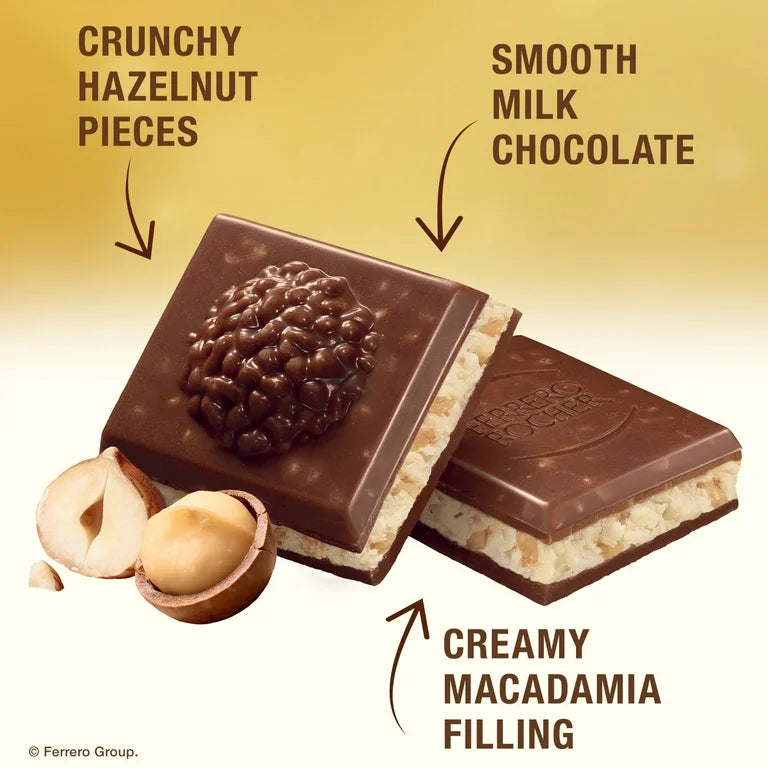 Chocolate Macadamia + Avellanas Ferrero Rocher 87g